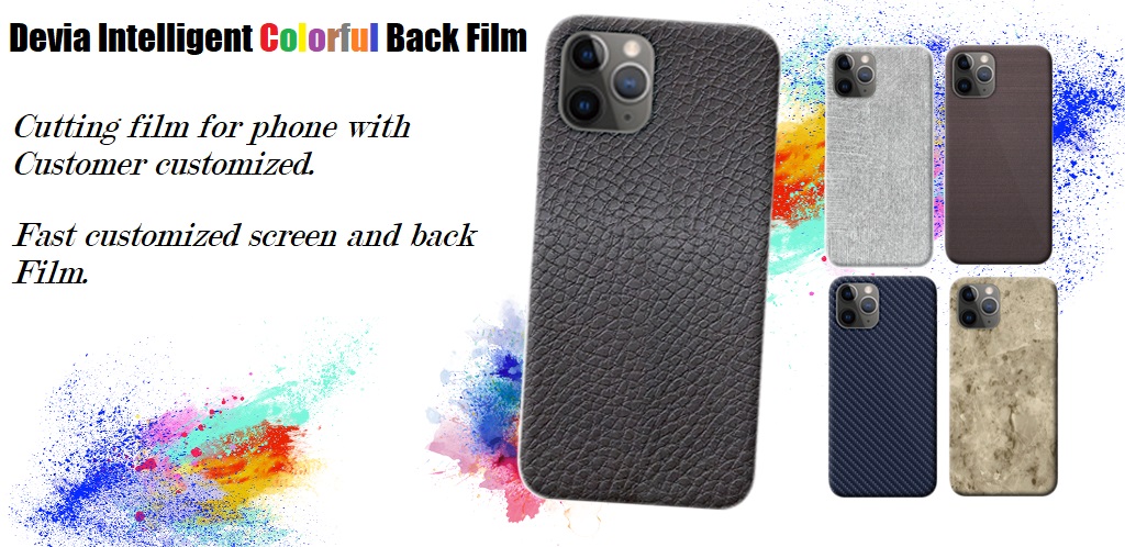 The Intelligent Colorful Back Film Flexible production creates new retail business opportunities,One time to purchase, long life benefit, Don't need to stock up