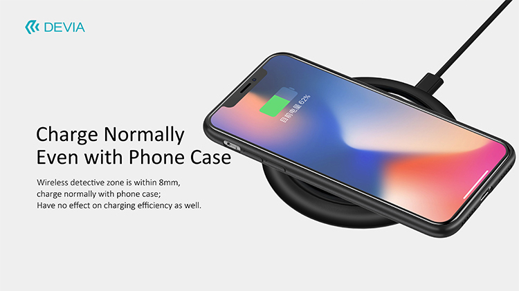 Wireless Charger Ultra thin UFO Series 15W Power, sleek design, easily carried on the go for convenient wireless charging. No more wires fuss.