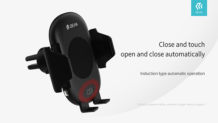 Smart Infrared Sensor Wireless Charger Car Mount is more than just a phone holder, also size of your device using infrared sensors and grips it accordingly.