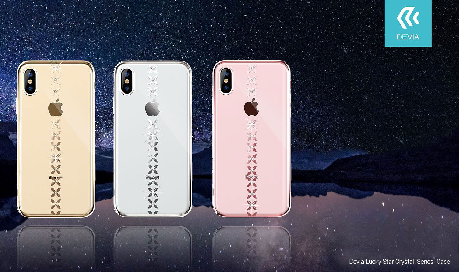 iPhone X/XS - Lucky Star Crystal Case