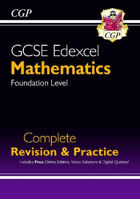 New GCSE Maths Edexcel Complete Revision & Practice: Foundation - Grade 9-1 Course (with Online Edn) by CGP Books