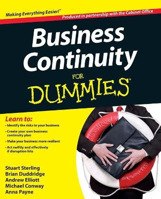 Business Continuity For Dummies by The Cabinet Office