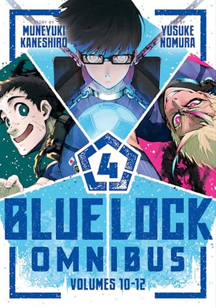 Blue Lock Omnibus 4 (Vol. 10-12) by Muneyuki Kaneshiro 9798888778241