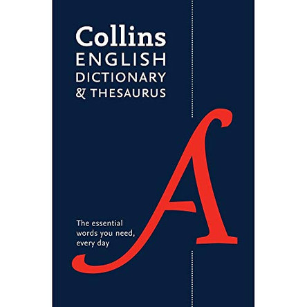 Collins English Dictionary and Thesaurus by  9780007955596 [USED COPY]