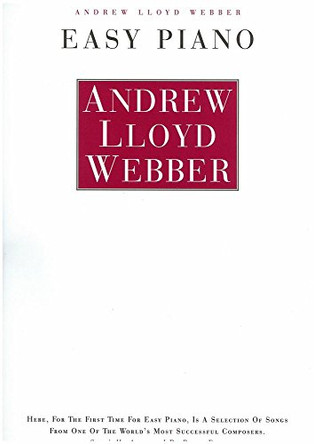 Andrew Lloyd Webber: Easy Piano 9780711916180 [USED COPY]