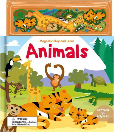Magnetic Play and Learn Animals by Joshua George 9781784456481