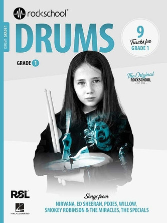 Rockschool Drums Grade 1 (2024) 9781789364972