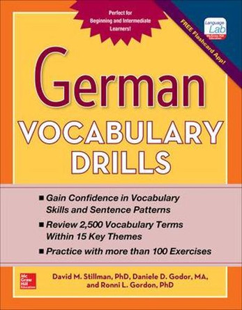 German Vocabulary Drills by David M. Stillman 9780071826143