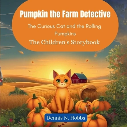 Pumpkin the Farm Detective: The Curious Cat and the Rolling Pumpkins (The Children's Storybook) by Dennis N Hobbs 9798894583099