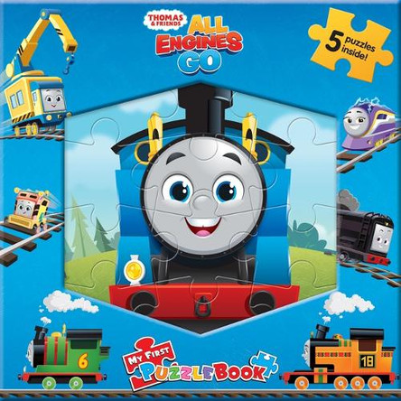 Mattel Thomas All Engines Go! My First Puzzle Book by Phidal Publishing 9782764358146