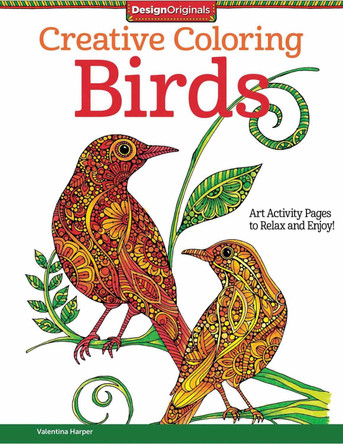 Creative Coloring Birds by Valentina Harper 9781497200036