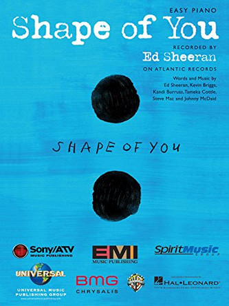 Shape of You by Ed Sheeran 9781540002990