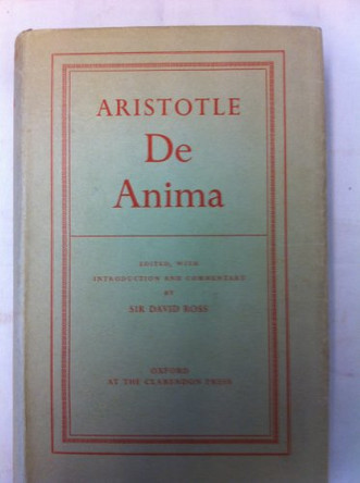 De Anima by Aristotle 9780198141556
