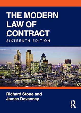 The Modern Law of Contract by Richard Stone (University of Lincoln, UK) 9781041292685