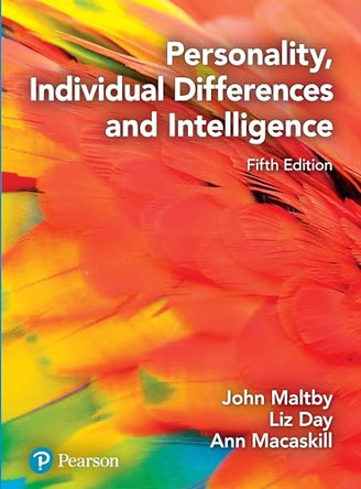 Personality, Individual Differences and Intelligence by John Maltby 9781292317960