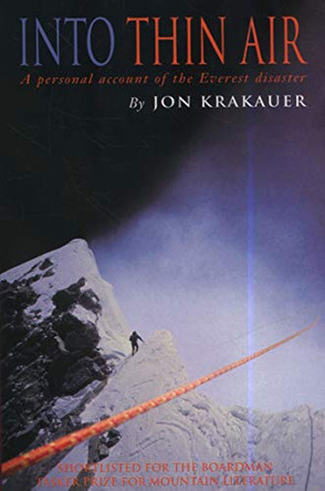 Into Thin Air by Jon Krakauer 9781447203681