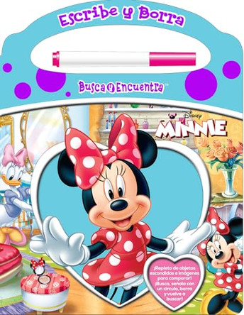 Write and Erase Look and Find Spanish Disney Minnie Refresh 2024 by Pi Kids 9781503773622