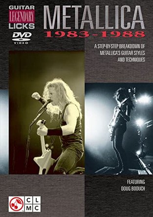 Metallica - Guitar Legendary Licks 1983-1988 by Doug Boduch 9781575605258