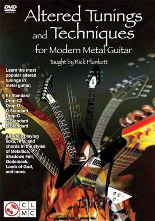 Alt. Tunings & Techniques for Modern Metal Guitar by Rick Plunkett 9781603782012