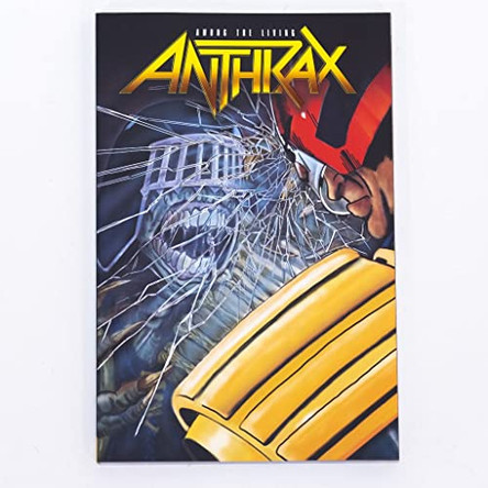 Anthrax: Among The Living Graphic Novel - Hardcover - Judge Dredd Cover by Scott Ian, Corey Taylor, Rob Zombie, Gerard Way, Mikey Way, Grant Morrison, Brian Posehn, Jimmy Palmiotti, Brian Azzarello, Rick Remender, Joe Trohman 9781954928237