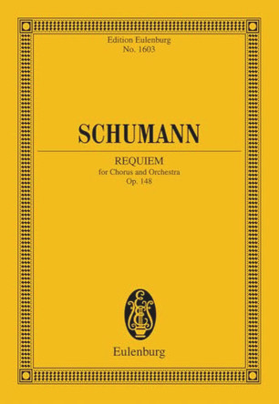 Requiem op. 148: FuR Chor Und Orchester by Robert Schumann 9783795771874