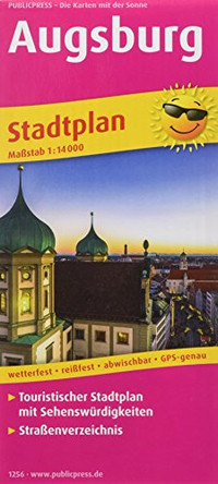 Augsburg by Freytag-Berndt 9783961322565
