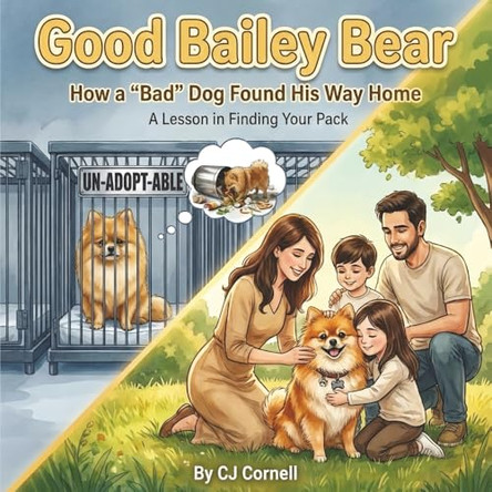 Good Bailey Bear: How a Bad Dog Found His Way Home. A Lesson in Finding Your Pack by Cj Cornell 9798994239100