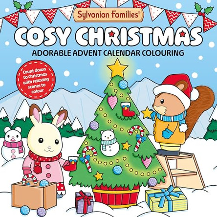 Sylvanian Families Cosy Christmas: Adorable Advent Calendar Colouring by Macmillan Children's Books 9781037410932
