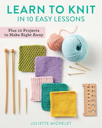 Learn to Knit in 10 Easy Lessons: Plus 10 Projects to Make Right Away by Juliette Michelet 9780811777391
