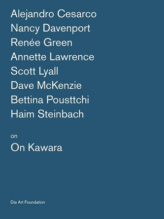 Artists on on Kawara by On Kawara 9780944521939