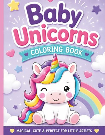 Baby Unicorns Coloring Book by Michelle Urra 9781962534161