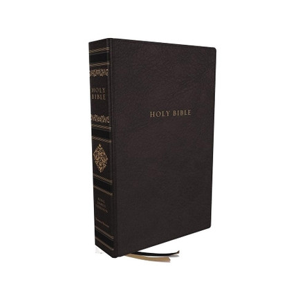 KJV, Personal Size Reference Bible, Sovereign Collection, Genuine Leather, Black, Red Letter, Thumb Indexed, Comfort Print: Holy Bible, King James Version by Thomas Nelson 9780785239284