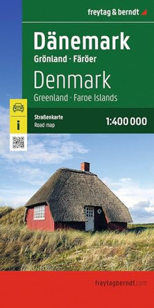 Denmark - Greenland - Faroe Islands, Road Map 1:400.000 by freytag & berndt 9783707925043