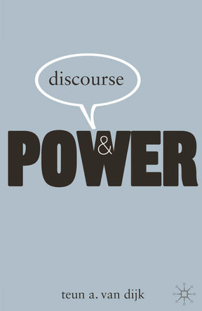 Discourse and Power by Teun A. van Dijk 9780230574090