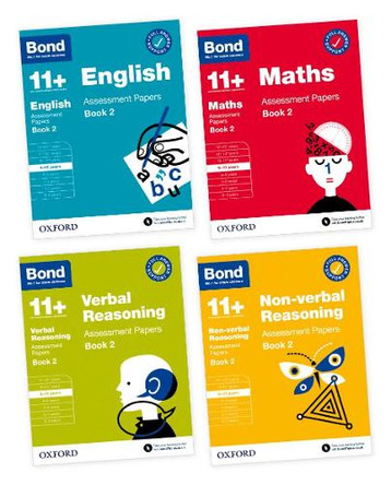 11+: Bond 11+ Assessment Papers Book 2 9-10 years bundle by Various 9780192780416