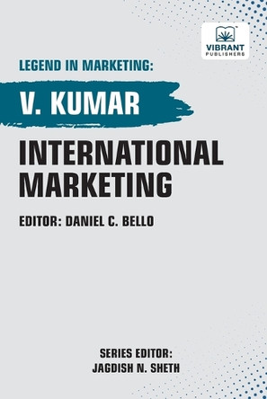 International Marketing by V Kumar 9781636513096