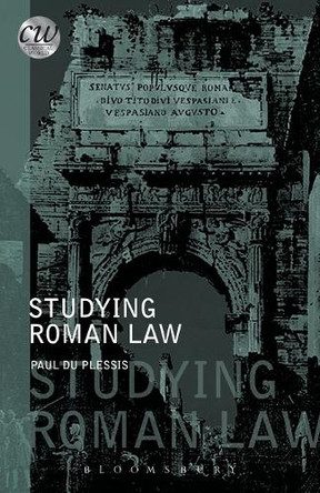 Studying Roman Law by Paul Du Plessis 9781780930268