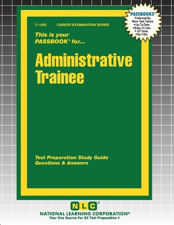 Administrative Trainee by Passbooks 9781799310822