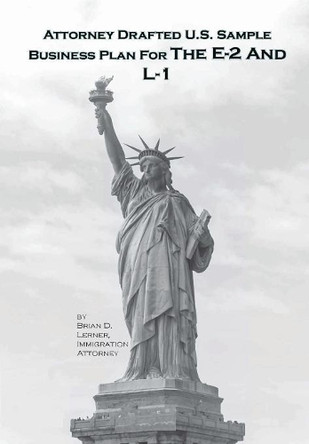 Attorney Drafted U.S. Sample Business Plan by Brian D Lerner 9781948774031