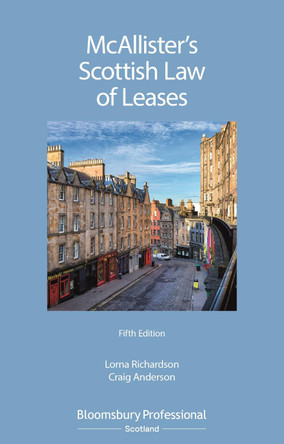 McAllister's Scottish Law of Leases by Ms Lorna Richardson 9781526513915