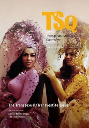 The Transsexual/Transvestite Issue by Emmett Harsin Drager