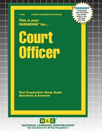 Court Officer by Passbooks 9781799309666