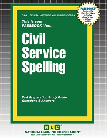 Civil Service Spelling by Passbooks 9781799367093