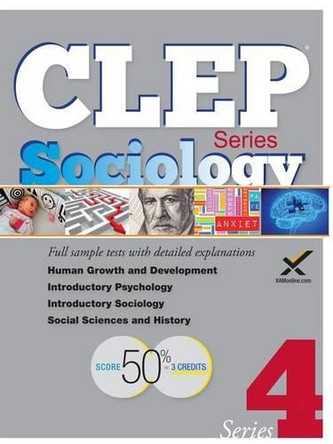 CLEP Sociology Series 2017 by Sharon A Wynne 9781607875796