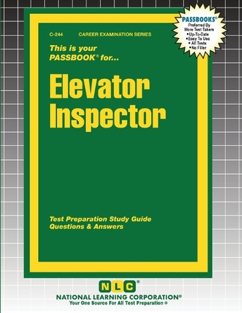 Elevator Inspector by Passbooks 9781799302445