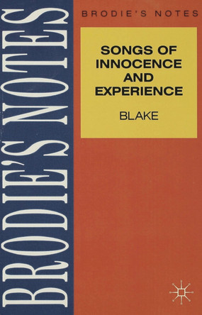 Blake: Songs of Innocence and Experience by William Blake 9780333580516