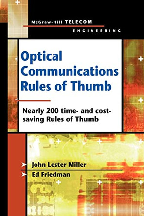 Optical Communications Rules of Thumb by John Miller 9780071737982