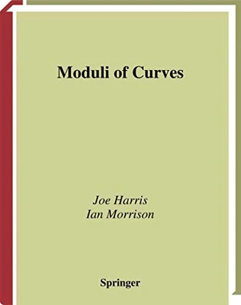 Moduli of Curves by Joe Harris 9780387984292