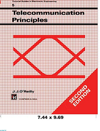 Telecommunications Principles by J. O'Reilly 9780412437007