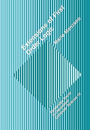 Extensions of First-Order Logic by Maria Manzano 9780521019026